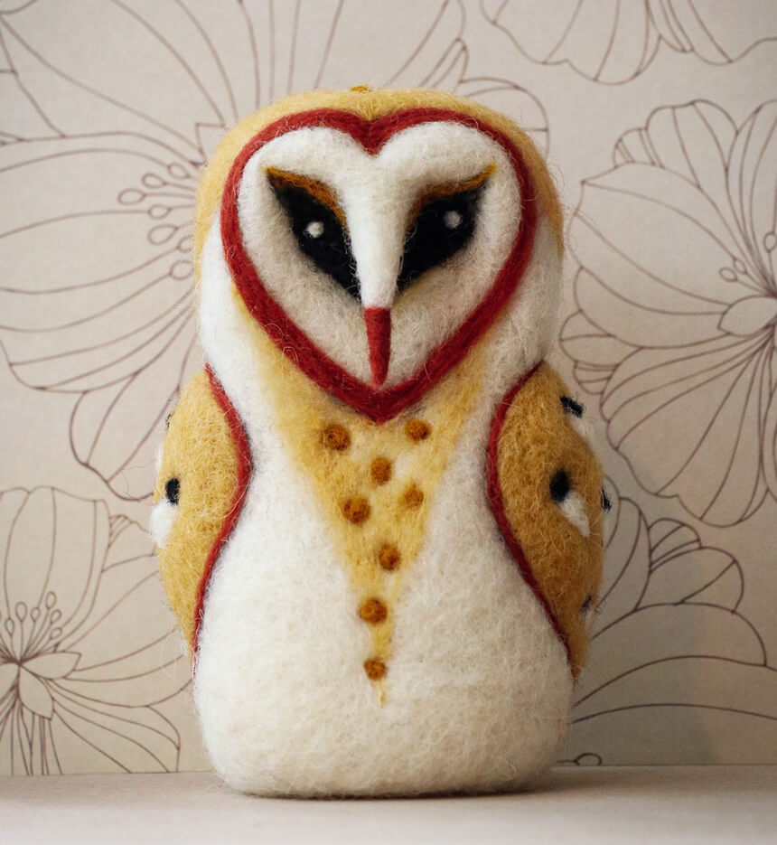 Majestic Barn Owl